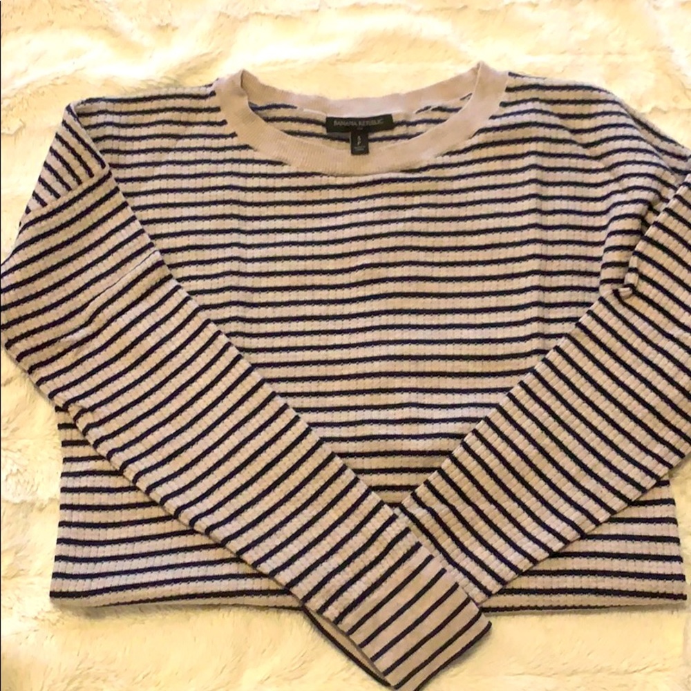Banana Republic knit striped sweater